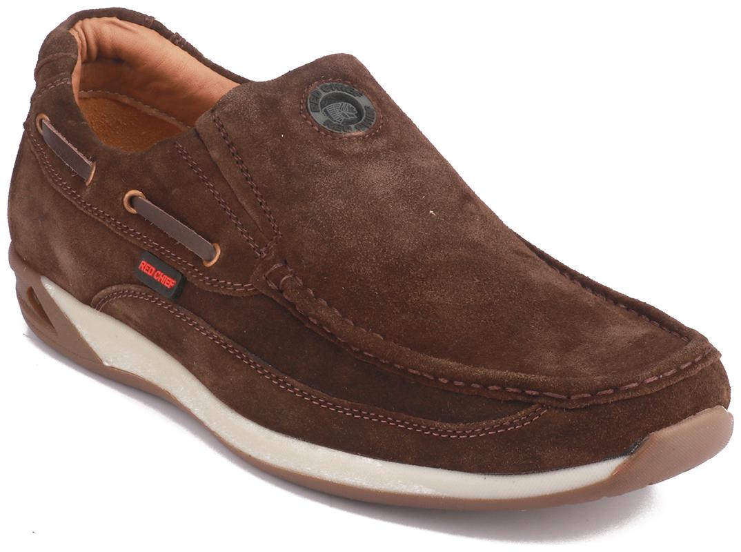 

Red Chief Men Brown Slip-On Sneakers