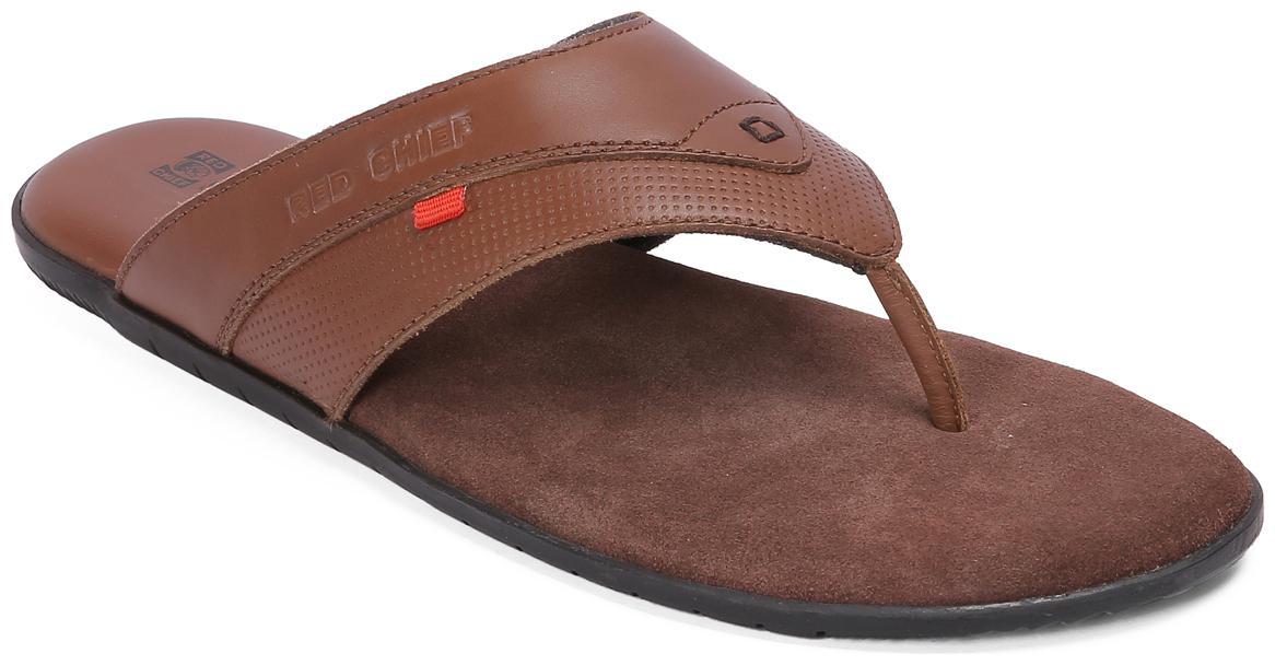 

Red Chief Brown Leather Men s Formal Slipper (RCOF8005 003)