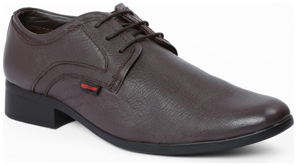 

Red Chief Men Brown Derby Formal Shoes - RC3496