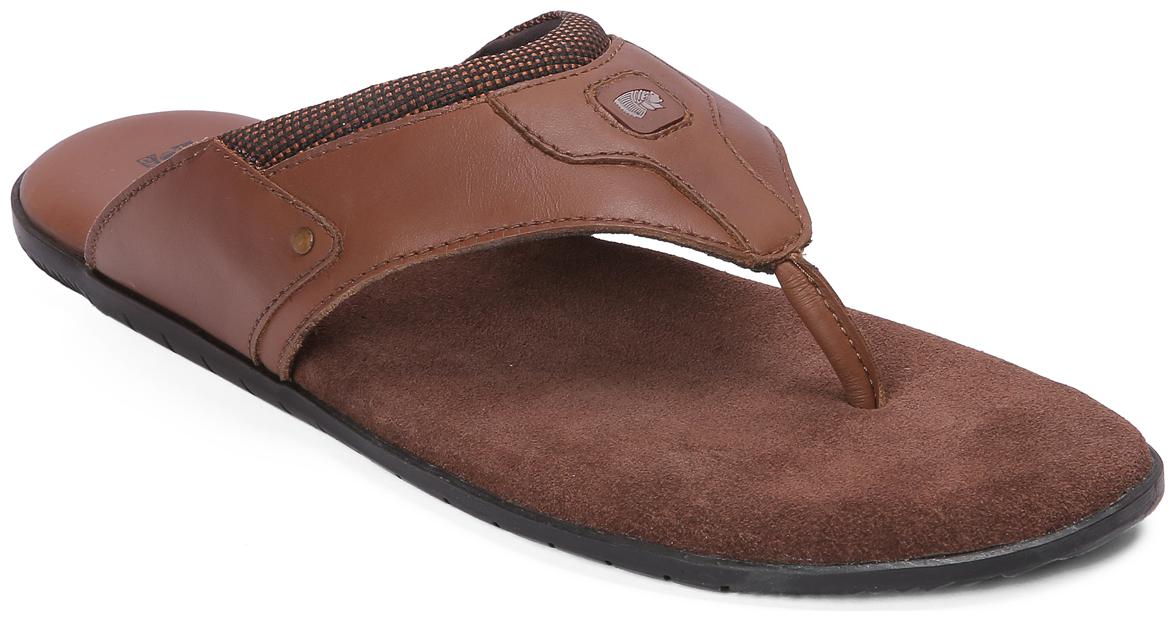 

Red Chief Brown Leather Men Formal Slipper (RCOF8006 003)