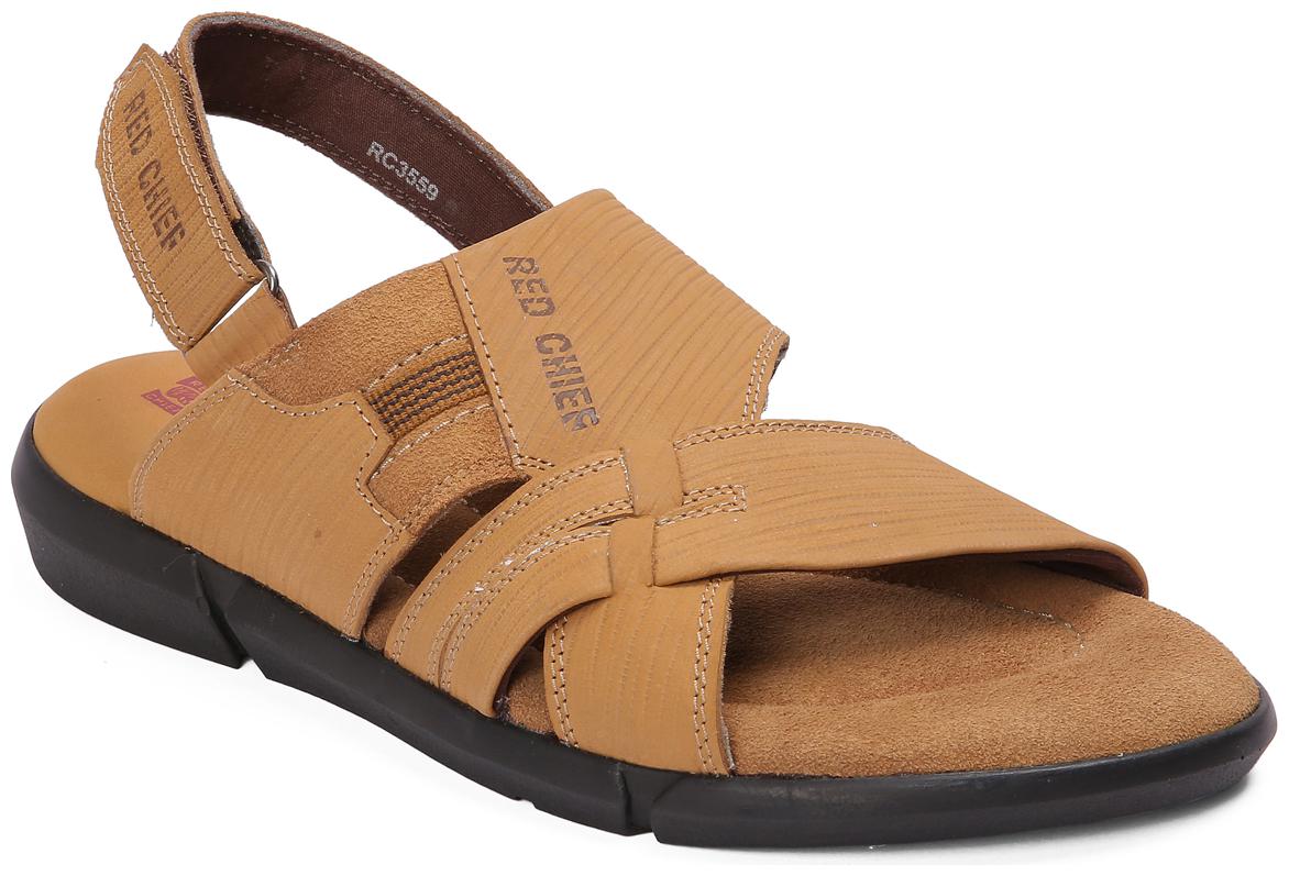 

Red Chief Men Brown Sandals