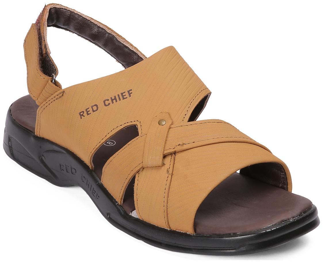 

Red Chief Men Brown Sandals