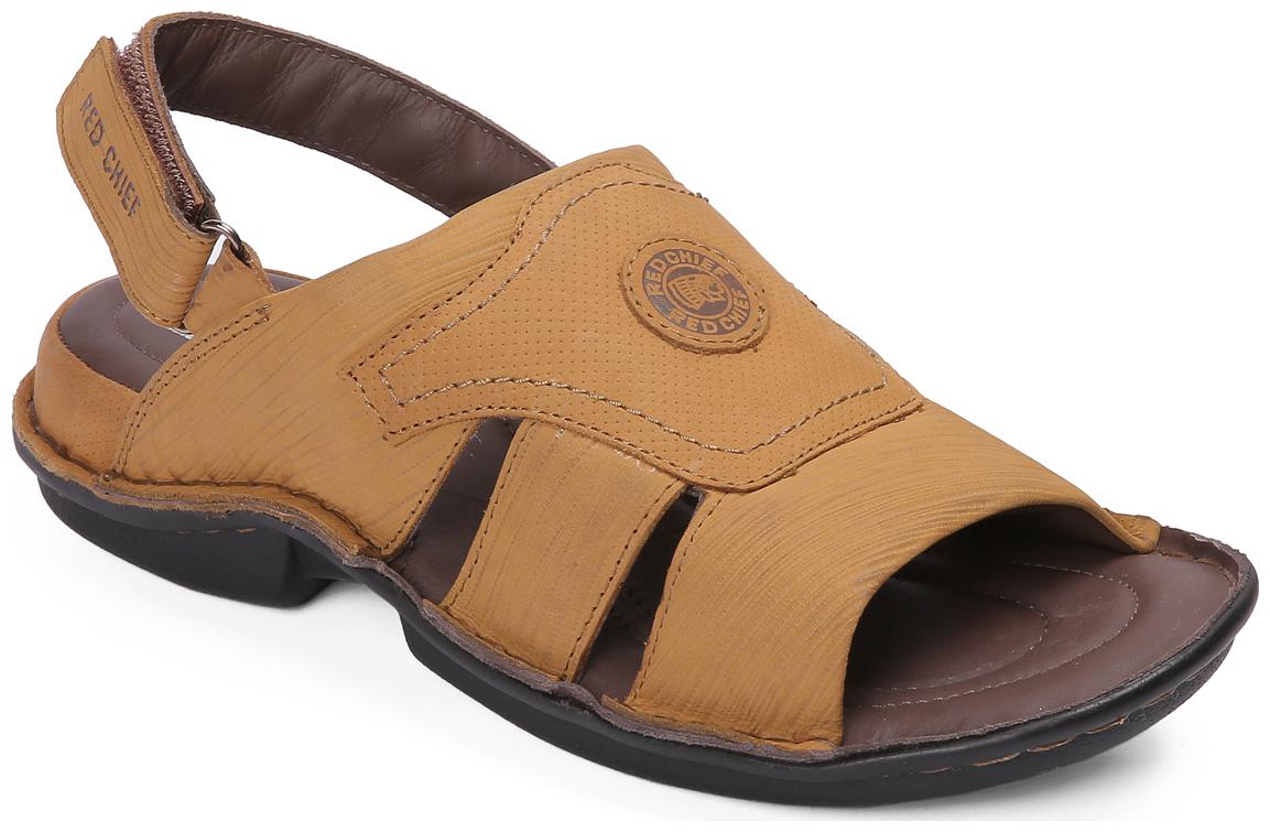 

Red Chief Men Brown Sandals