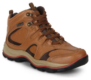 

Red Chief Men s Tan Casual High Ankle Leather Shoe (RC2032 107)