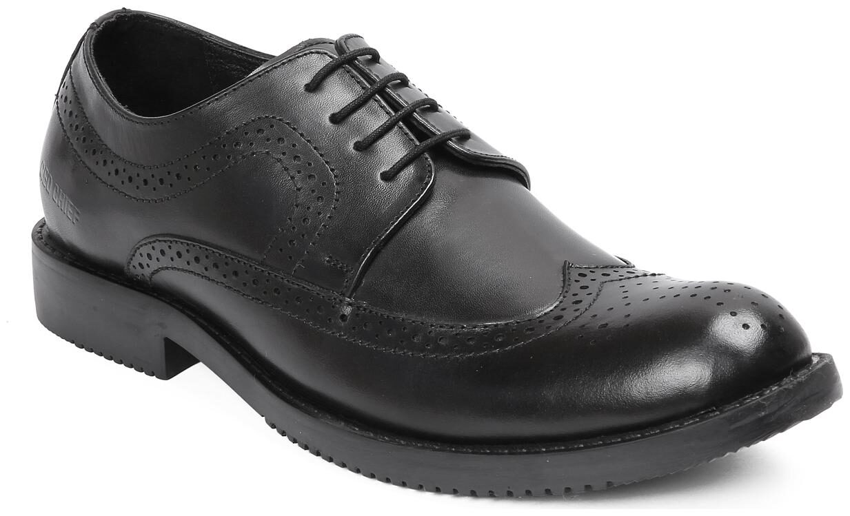 

Red Chief Men s Black Formal Brogue Shoes (RCOF8003 001)