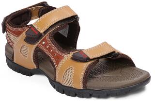 Red Chief Sandals For Men ( Brown )