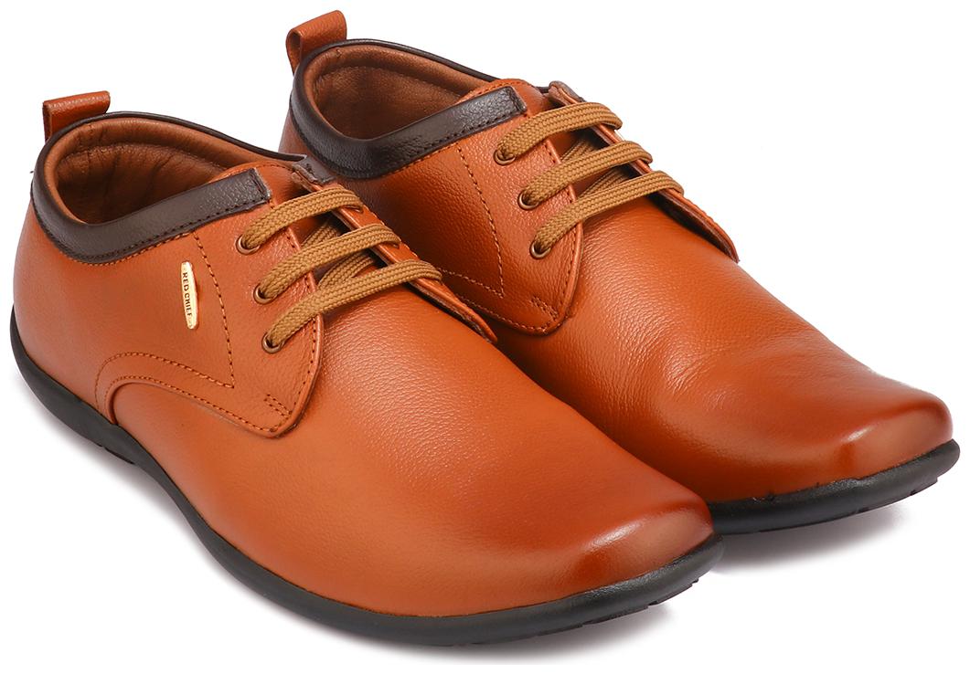 

Red Chief Men Tan Derby Formal Shoes - RC2002 006 - RC2002