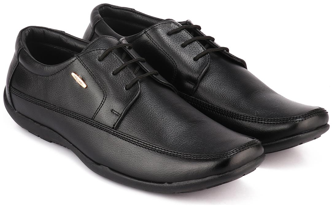 

Red Chief Men Black Derby Formal Shoes - RC2005 001 - RC2005