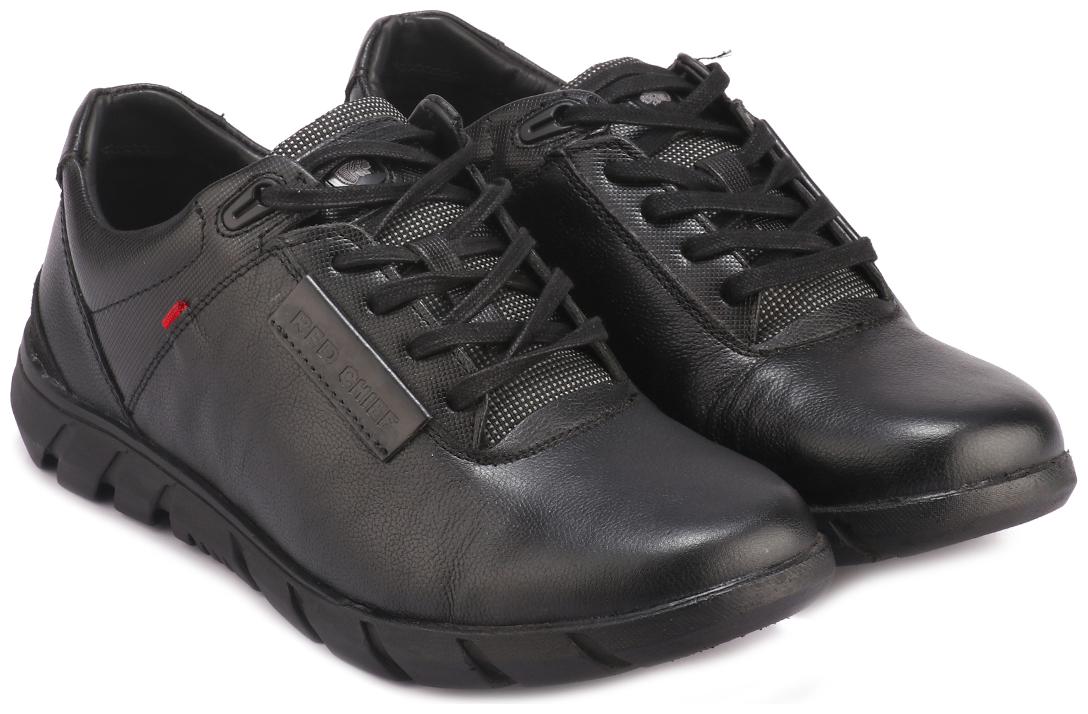 

Red Chief Men Black Casual Shoes - RC30012 001