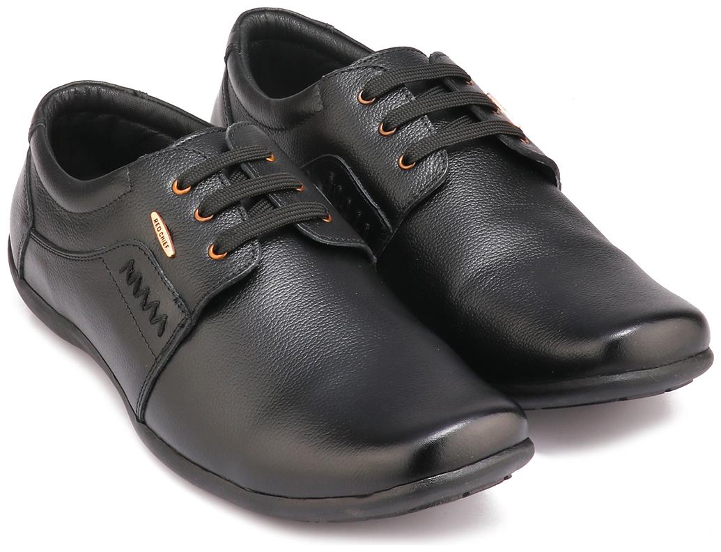 

Red Chief Men Black Derby Formal Shoes - RC2003 001 - RC2003