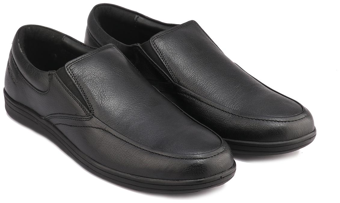 

Red Chief Men Black Slip-On Formal Shoes - RC2146
