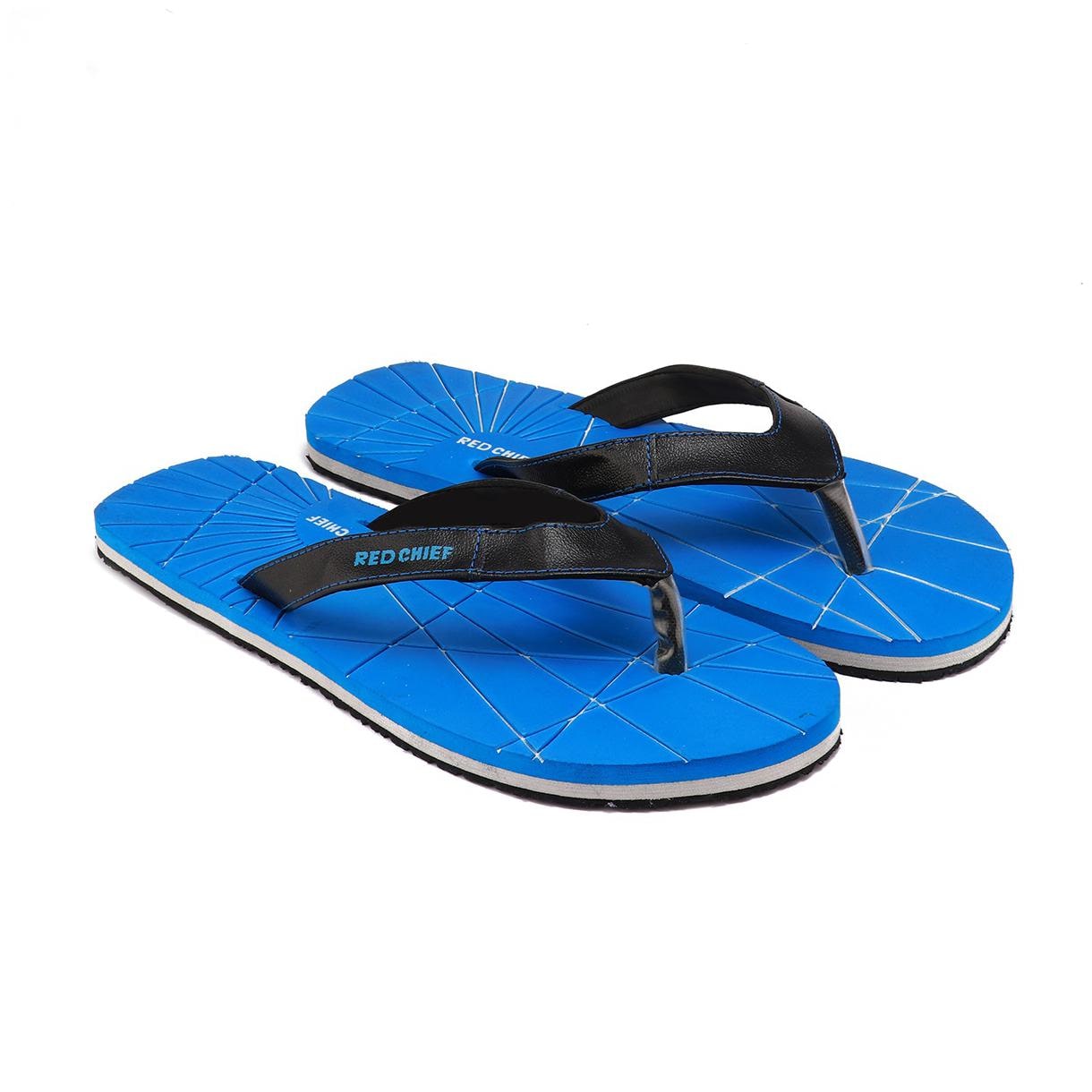 

Red Chief Men Blue Indoor Slippers - 1 Pair