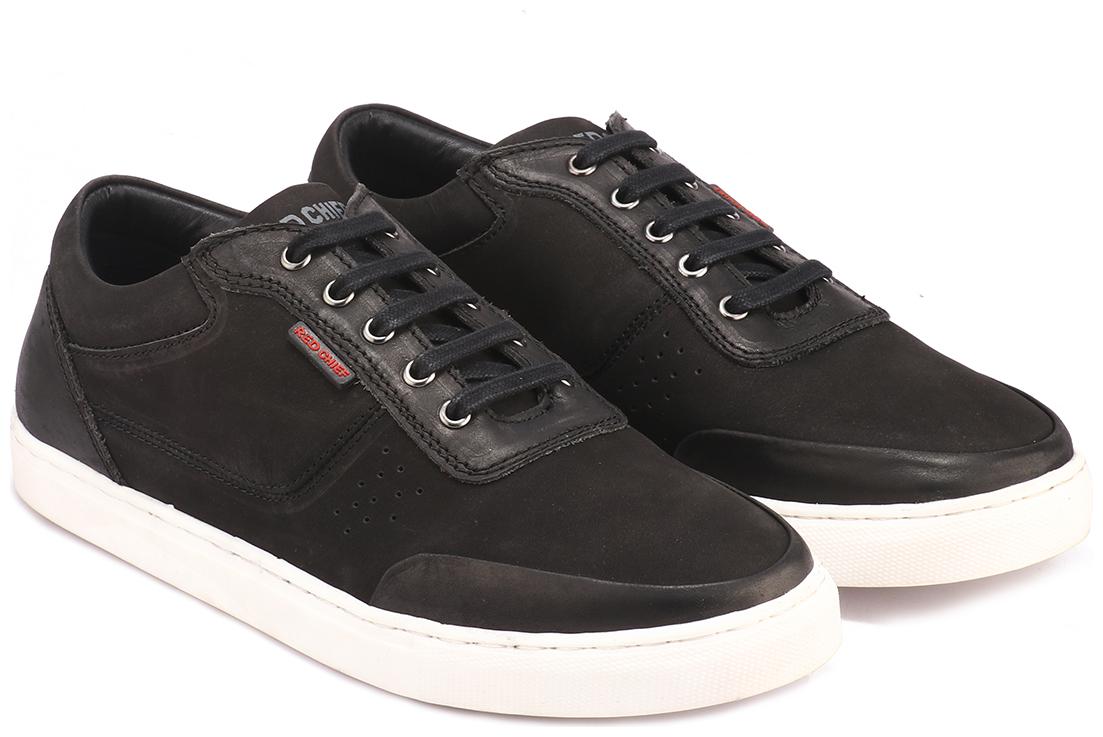 

Red Chief Men Black Casual Shoes RC3626 001