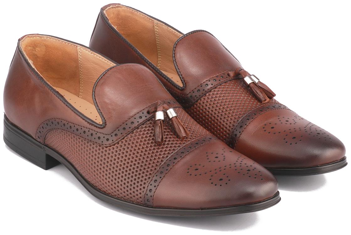 

Red Chief Men Brown Derby Formal Shoes - RC3646 003 - RC3646