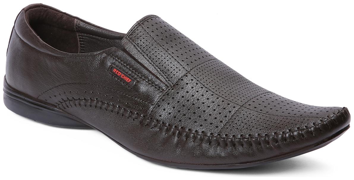 

Red Chief Men Brown Slip-On Formal Shoes - RC3420