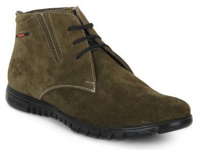 

Red Chief Men s Green Casual High Ankle Leather Shoe (RC1351A 014)