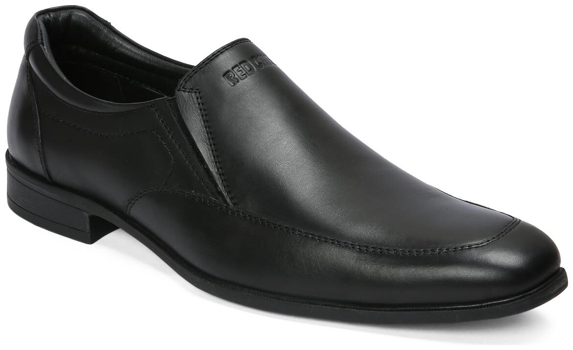 

Red Chief Men Black Slip-On Formal Shoes - RC8013