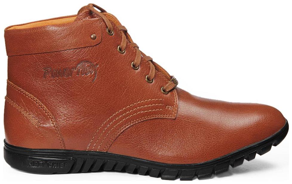 

Red Chief Men Brown Ankle Boots
