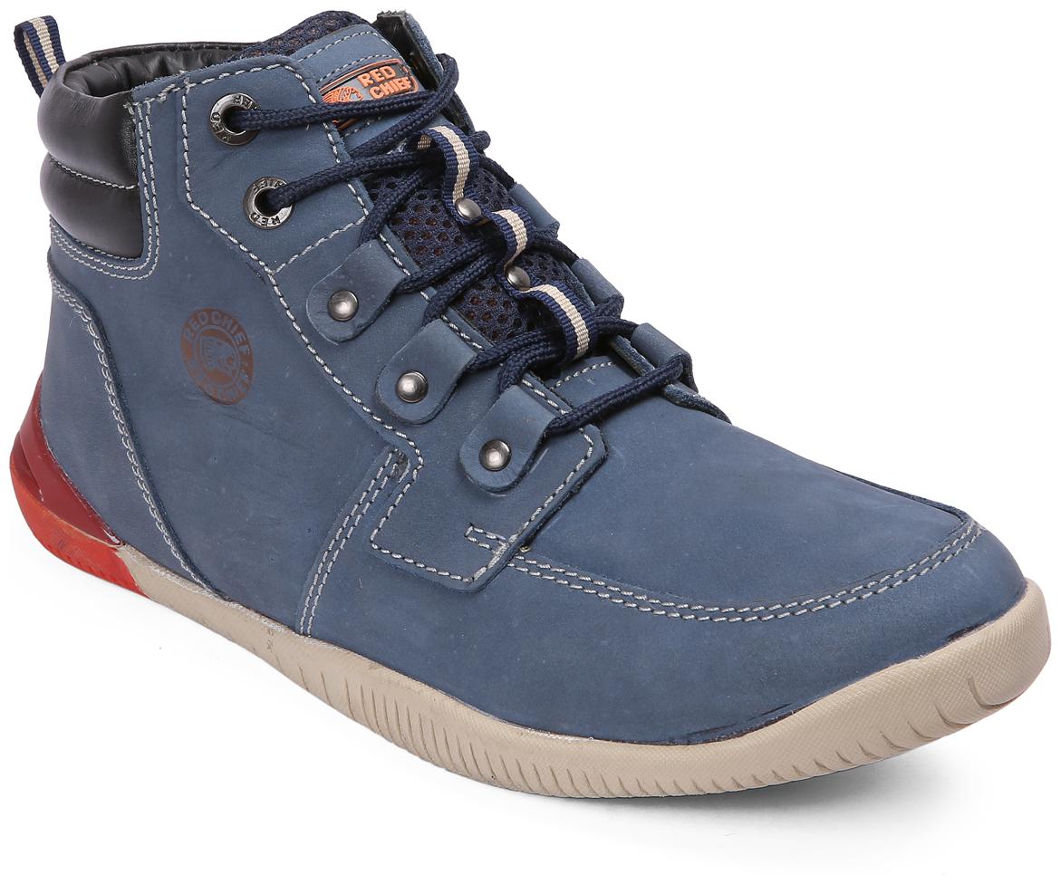 

Red Chief Men Blue Leather Casual Shoes (RC5043 002)