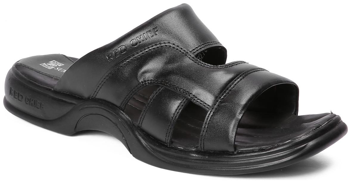 

Red Chief Men Black Indoor Slippers - 1 Pair