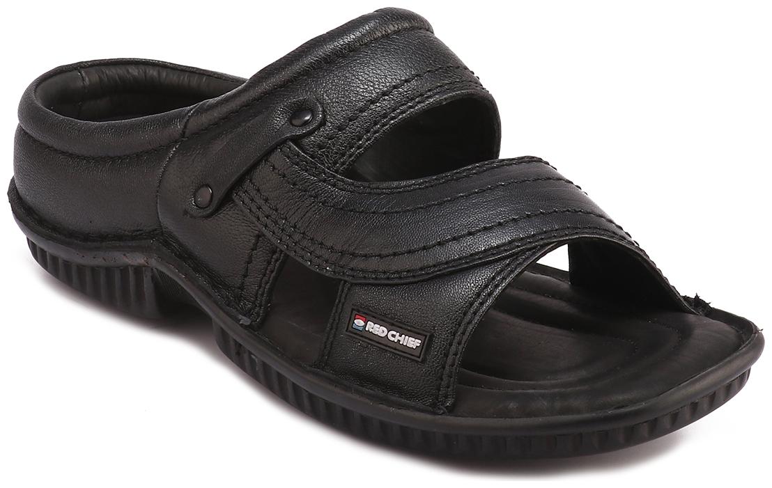 

Red Chief Men Black Indoor Slippers - 1 Pair
