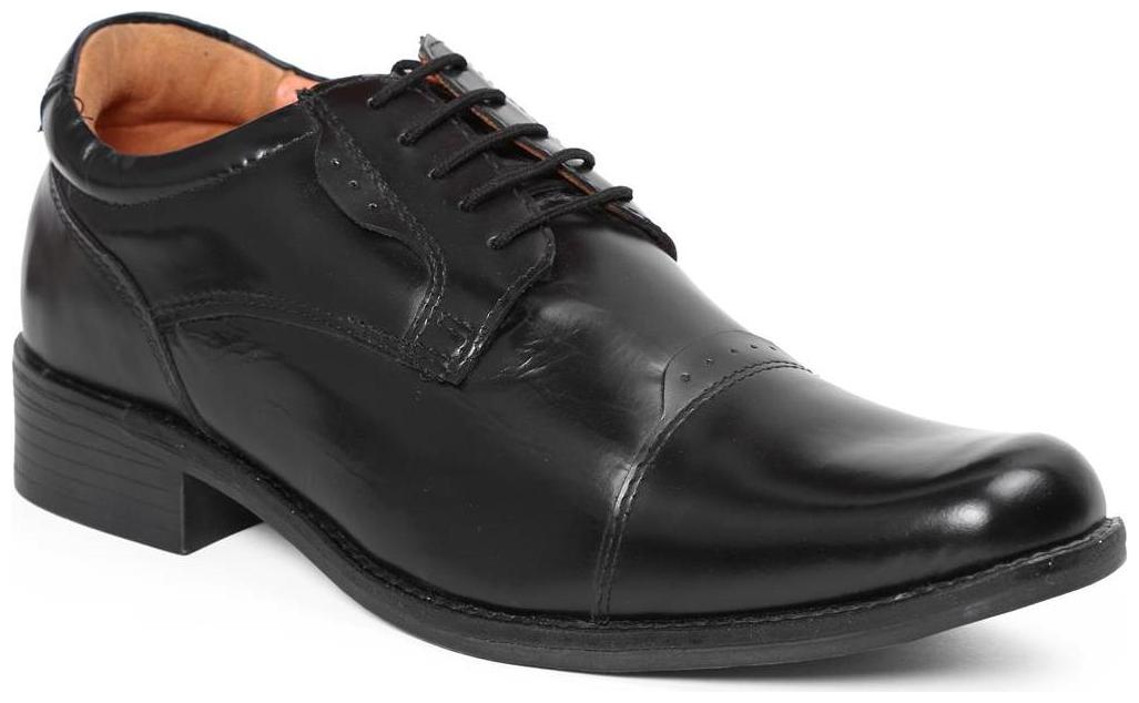 

Red Chief Men s Black Formal Leather Shoes (RC2181 001)