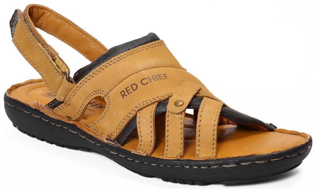 

Red Chief Men s Rust Casual Leather Sandal (RC1684 022)