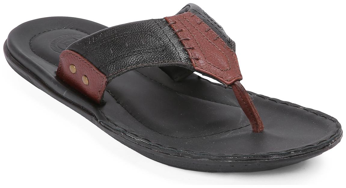 

Red Chief Men Black Indoor Slippers - 1 Pair
