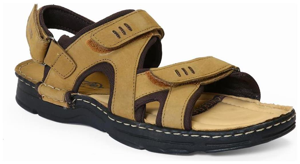 

Red Chief Men s Brown Casual Leather Slipper (RC590 004)