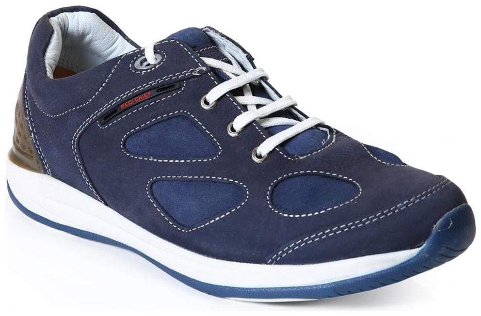 

Red Chief Men s Blue Casual Leather Shoes (RC2094 061)