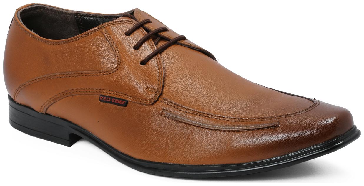 

Red Chief Men Tan Derby Formal Shoes - RC3412 006 - RC3412