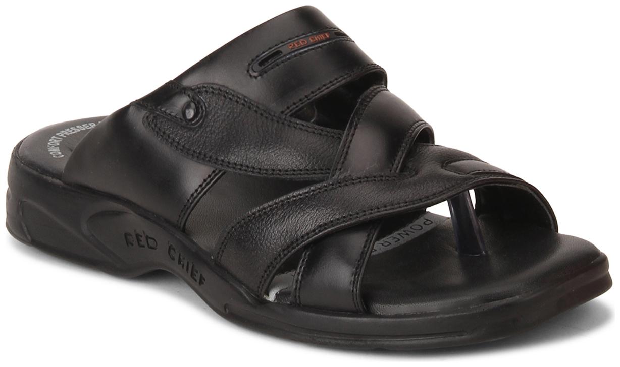 

Red Chief Men Black Indoor Slippers - 1 Pair