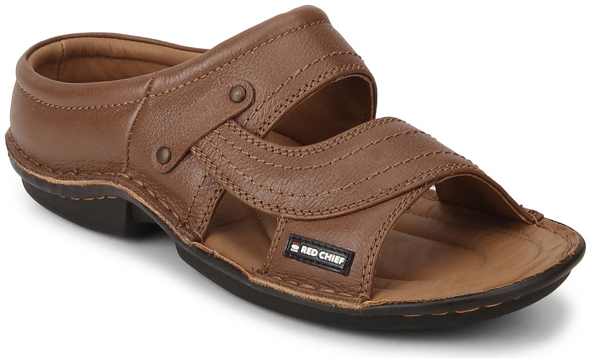 

Red Chief Men Tan Indoor Slippers - 1 Pair