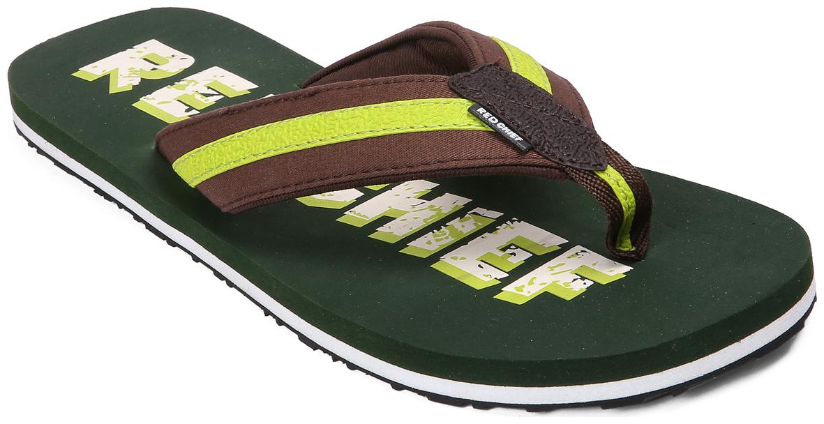 

Red Chief Men Green Flip-Flops - 1 Pair
