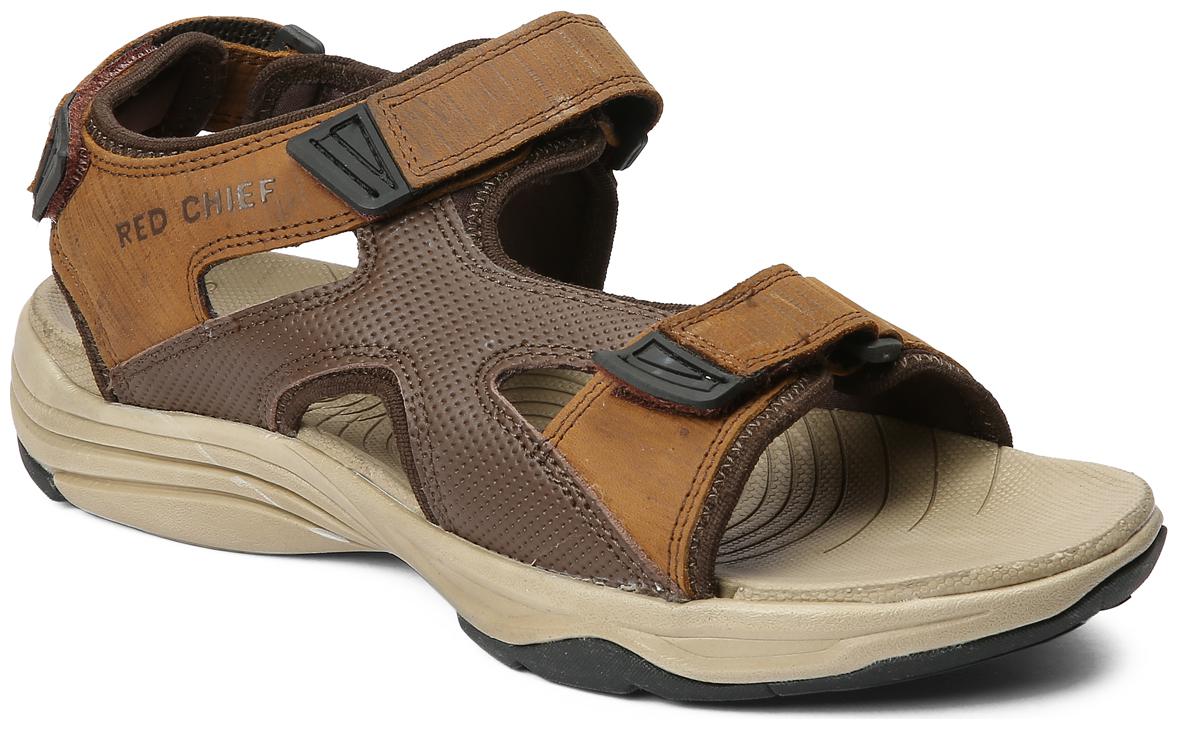 

Red Chief Men Brown Sandals