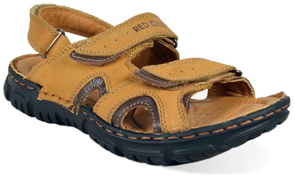 

Red Chief Men s Rust Casual Leather Sandal (RC691 022)