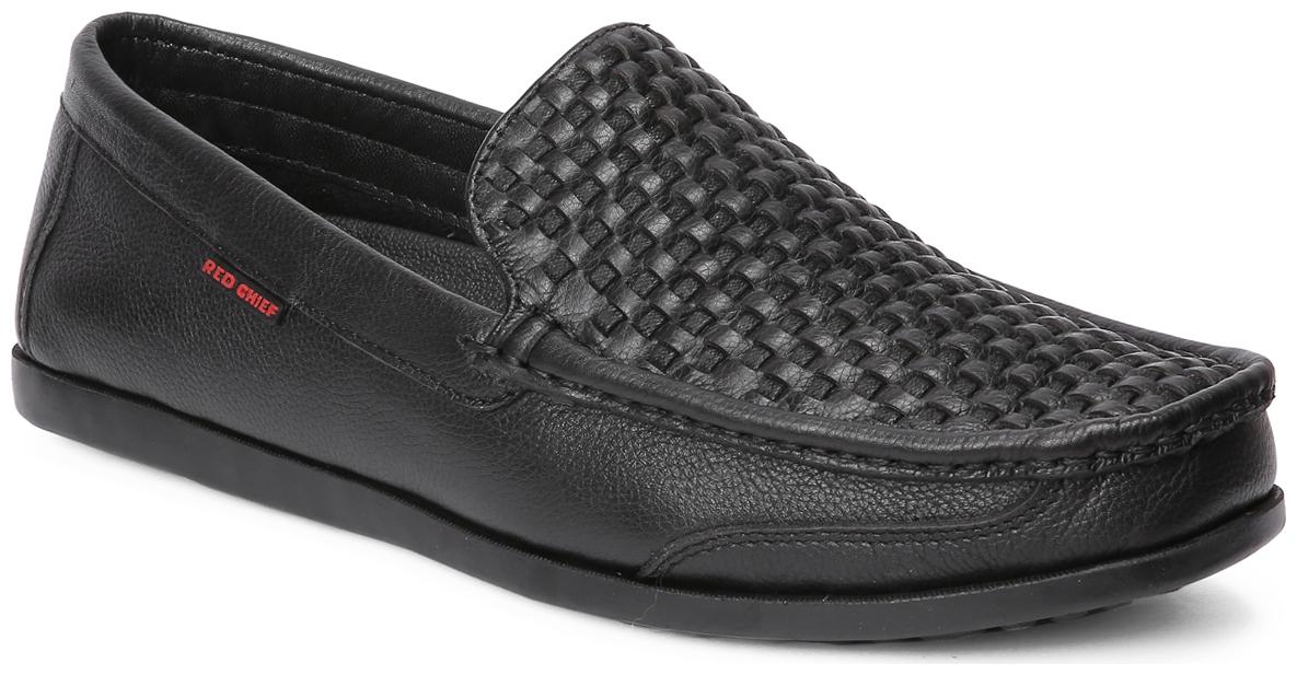 

Red Chief Men Black Loafers - RC8008 001 - RC8008