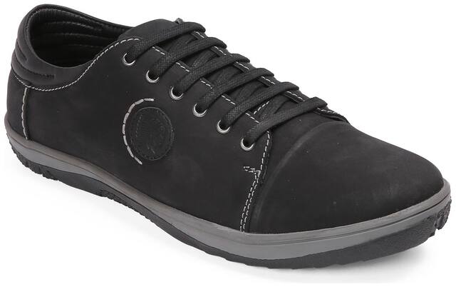 Red Chief Classic Sneakers For Men ( Black )