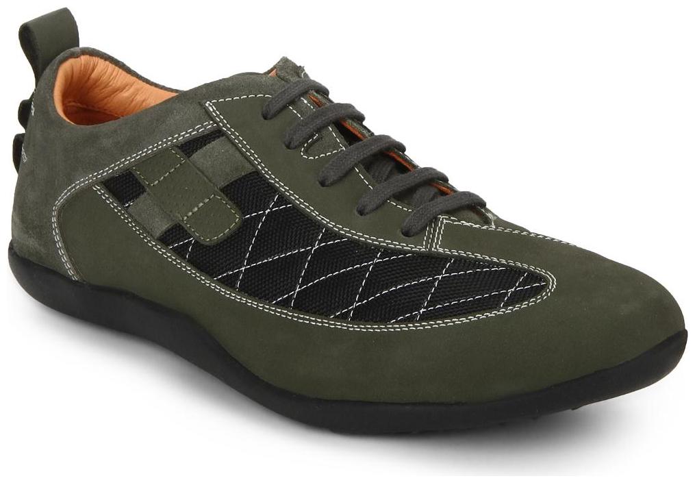 

Red Chief Men S Green Casual Leather Shoes (RC3456 025)
