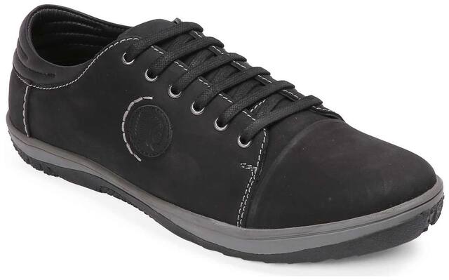 Red Chief Classic Sneakers For Men ( Black )
