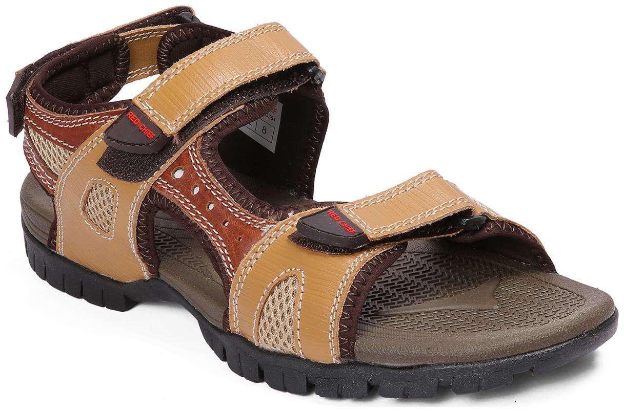 

Red Chief Men Brown Sandals