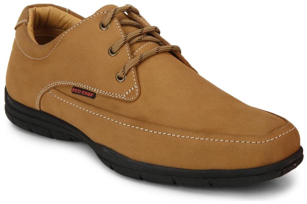 

Red Chief Men S Brown Casual Leather Shoes (RC3454 022)