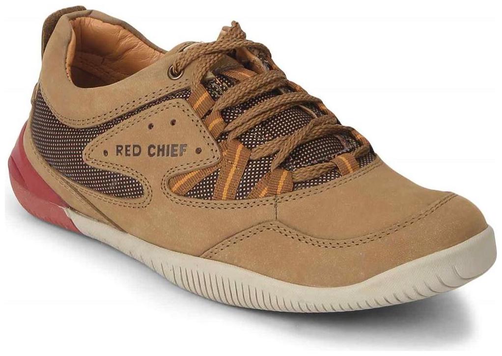 

Red Chief Men s Rust Casual Leather Shoes (RC5048 022)