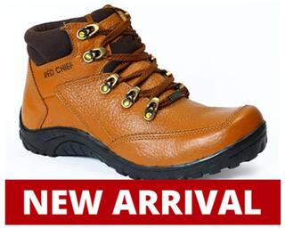 Red Chief Chukka Boots For Men ( Brown )