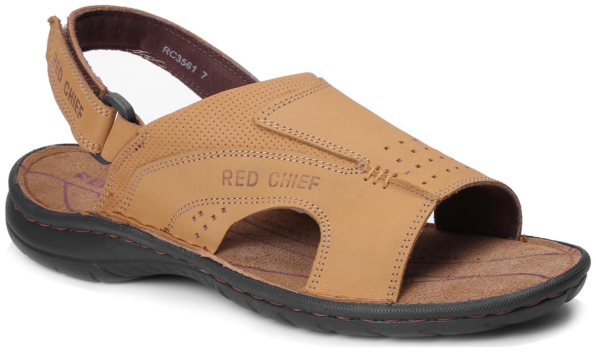 

Red Chief Men Brown Sandals