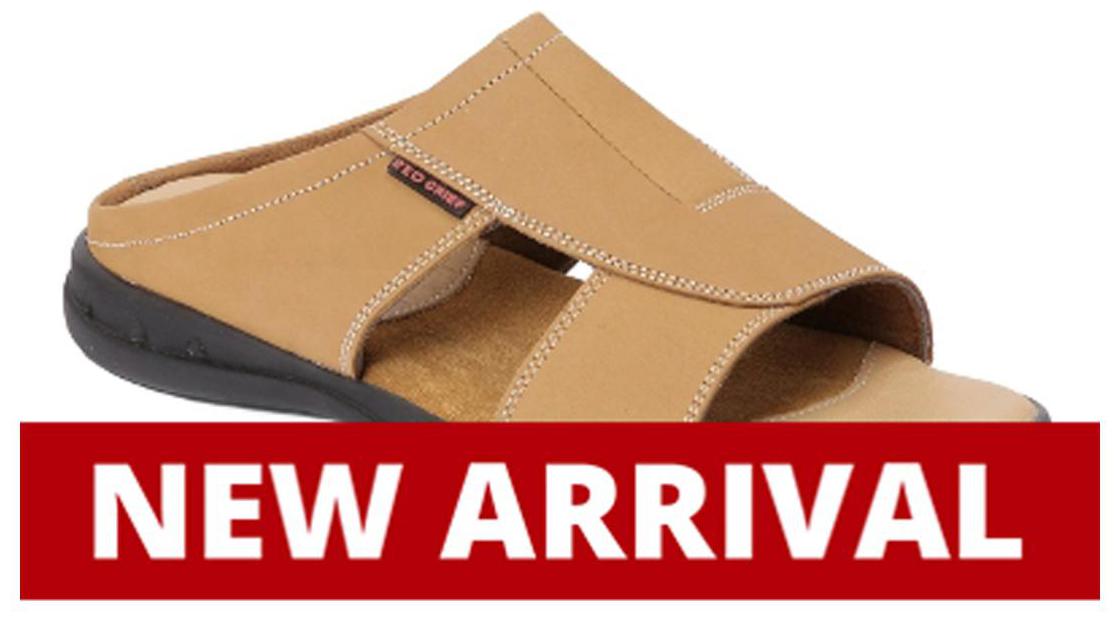

Red Chief Men Brown Sliders - 1 Pair