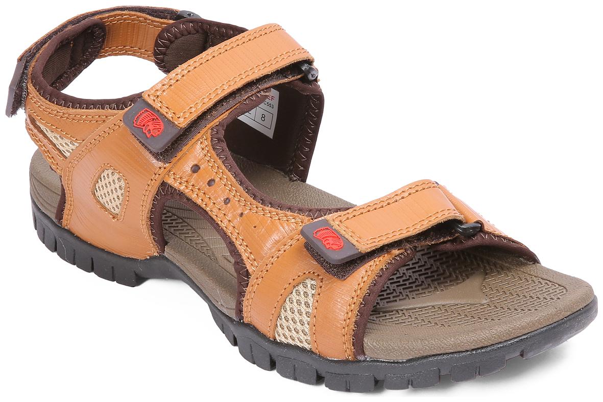 

Red Chief Men Tan Sandals
