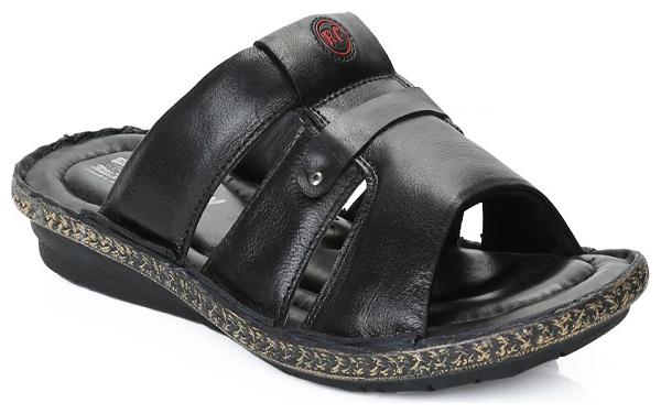 

Red Chief Men Black Indoor Slippers - 1 Pair