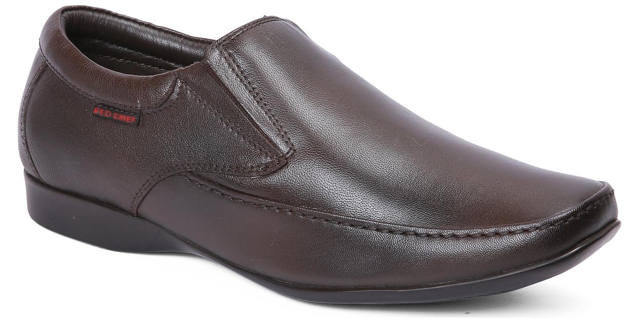 

Red Chief Men Brown Slip-On Formal Shoes - RC3441 003 - RC3441