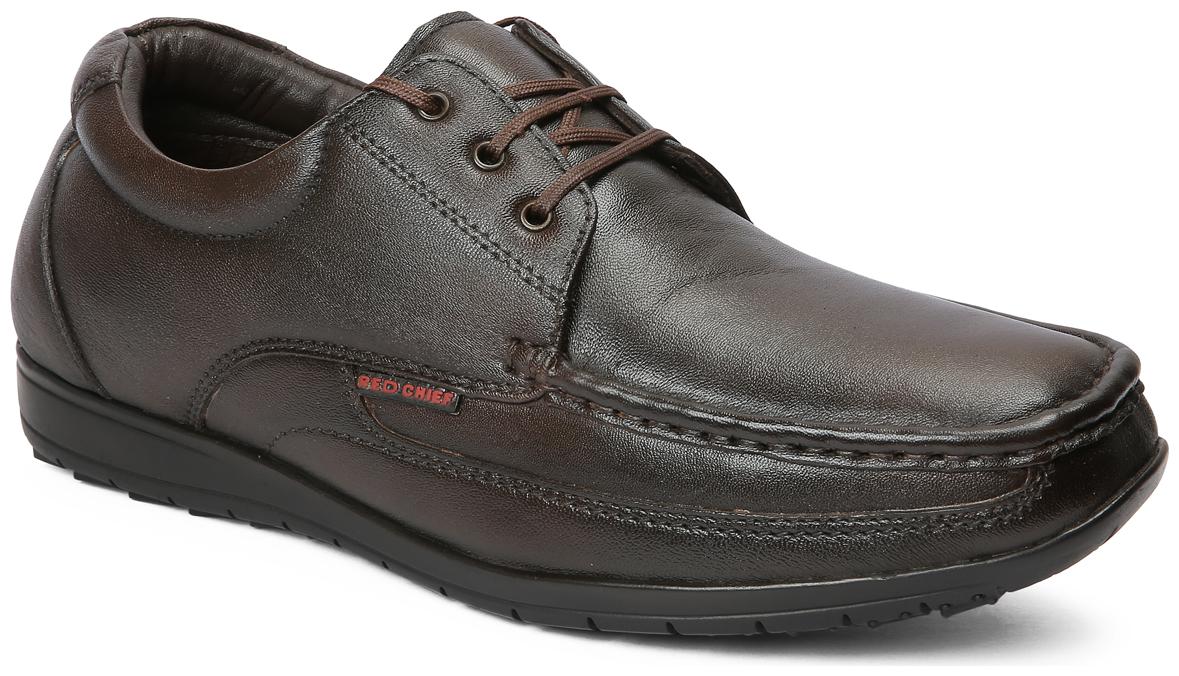 

Red Chief Men Brown Derby Formal Shoes - RC3530 003 - RC3530